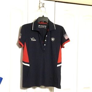 Ariat TEK Team USA women’s Polo Shirt